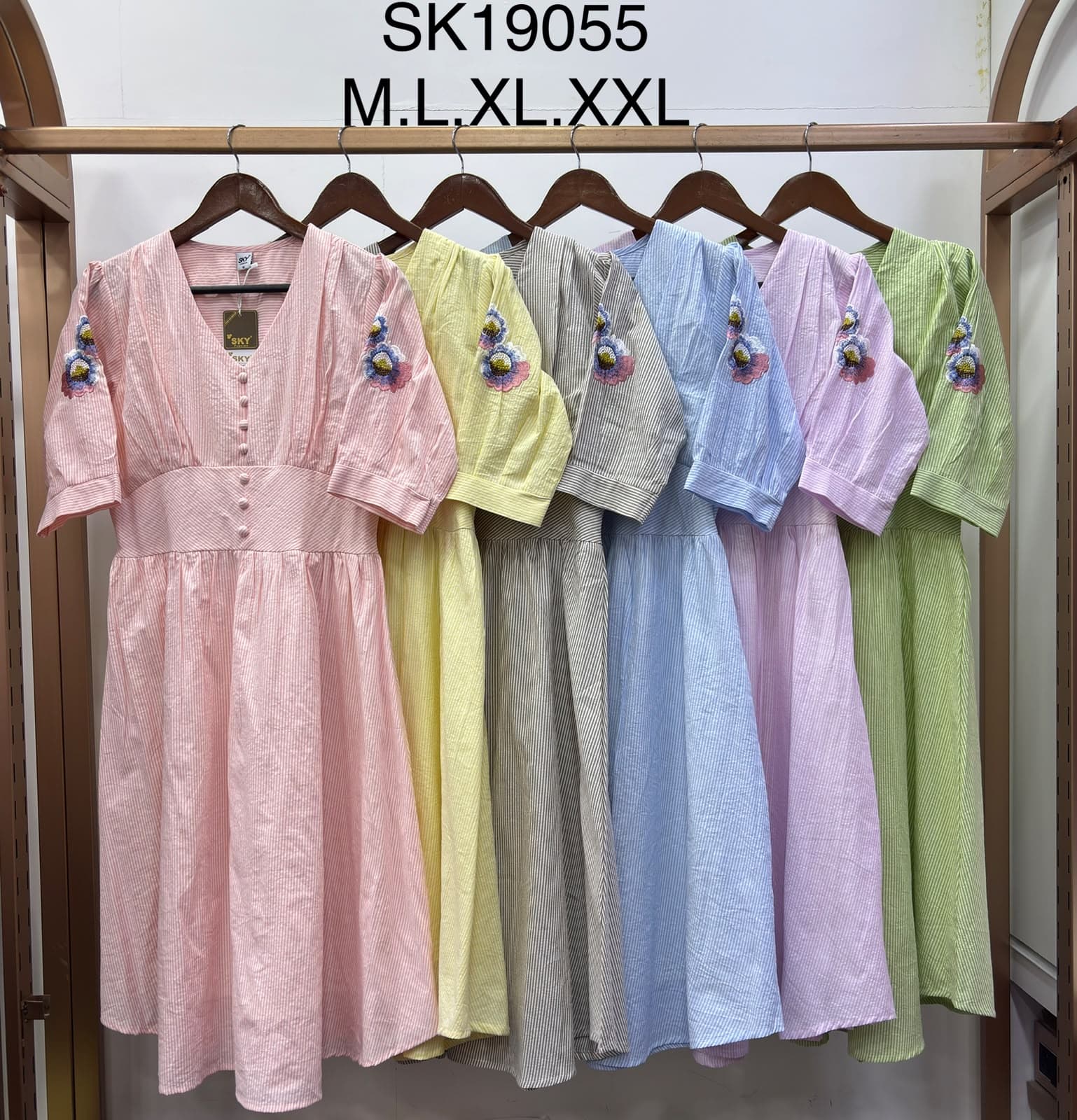 Woman Fancy Amrode Midi Dresses 2