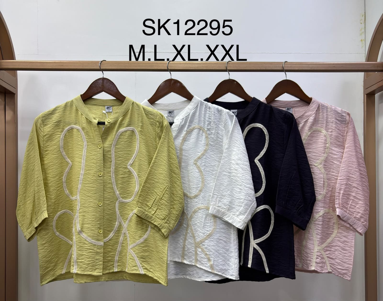 Woman Plain Amrode Tops 1