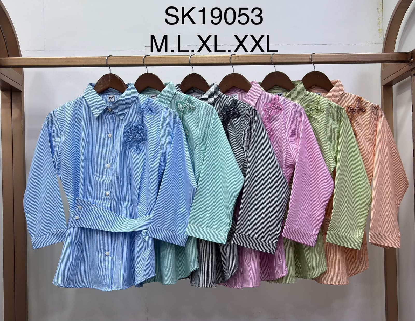 Woman Stripes Tops 3
